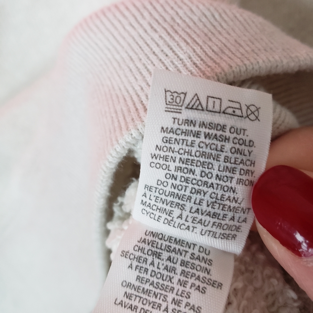 "Vintage" Victoria's Secret Heart Pullover - Picture 7 of 12